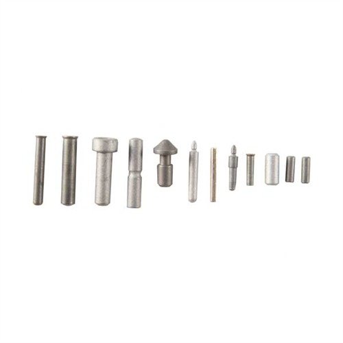 Mit dem 1911 PIN SET von WILSON COMBAT hast du alle hochwertigen Ersatzstifte für die 1911 Auto, um Reparaturen und Wiederaufbauten kostensparend durchzuführen.