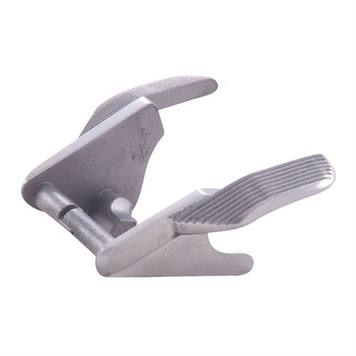 Die 1911 HIGH-RIDE AMBIDEXTROUS THUMB SAFETY bietet dir mehr Komfort und Kontrolle mit längeren Daumenpolstern, ideal für Links- und Rechtshänder.