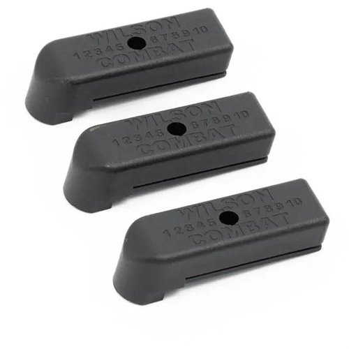 Protège la base des dommages et assure un meilleur maintien. Compatible uniquement avec Wilson-Rogers. Vendu par paquets de 3 en plastique noir dur.