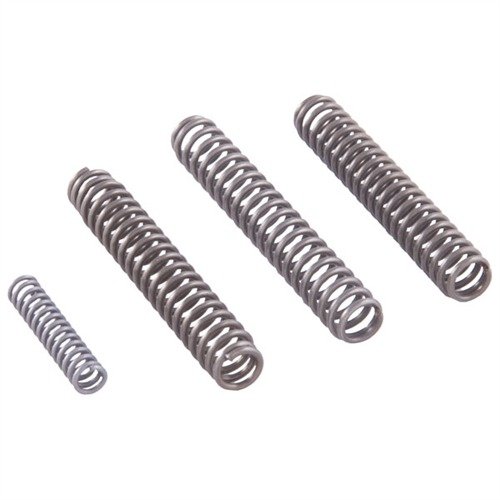 Améliore ton tir avec le kit WOLFF pour RUGER SP-101, comprenant des ressorts de marteau de 9 lb, 10 lb et 12 lb, et un ressort de retour de 8 lb pour un déclenchement plus léger.