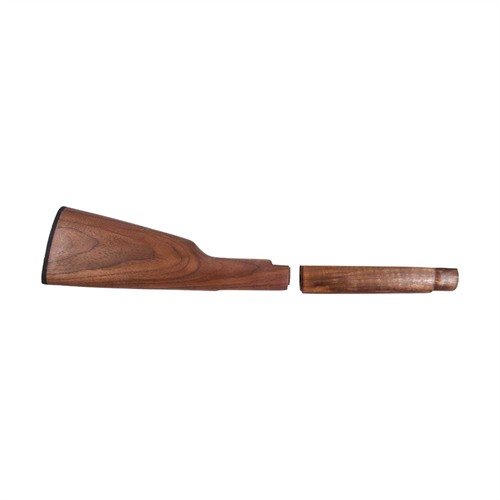 Set di calci in noce classico, finitura resistente agli agenti atmosferici e pronta per l'installazione. Ottima sostituzione per modelli post '64.