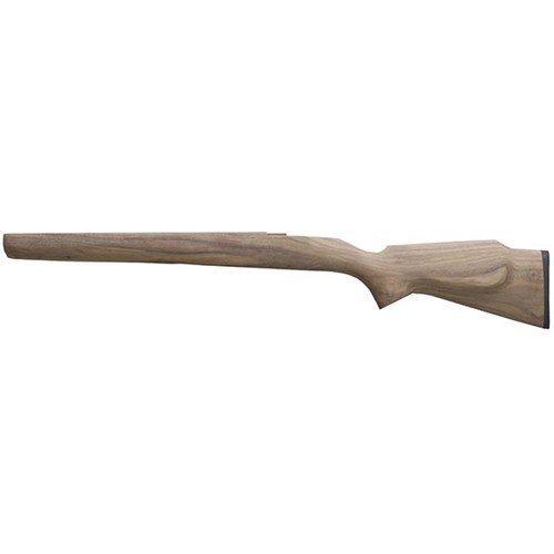 Le MAUSER 95 STOCK SPORTER en noyer traditionnel offre un style Monte Carlo, un confort de transport et une précision accrue grâce à son design ergonomique.